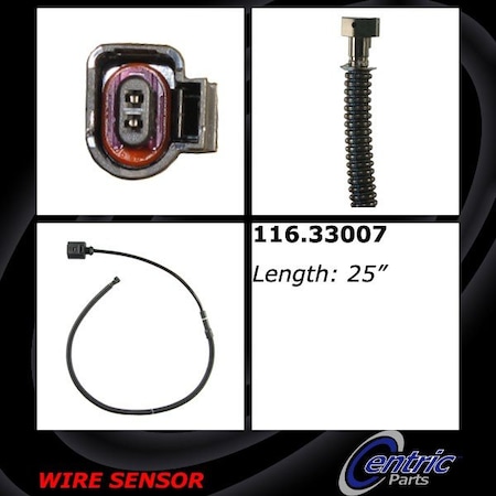 Centric Parts Brake Pad Sensor Wires, 116.33007 116.33007